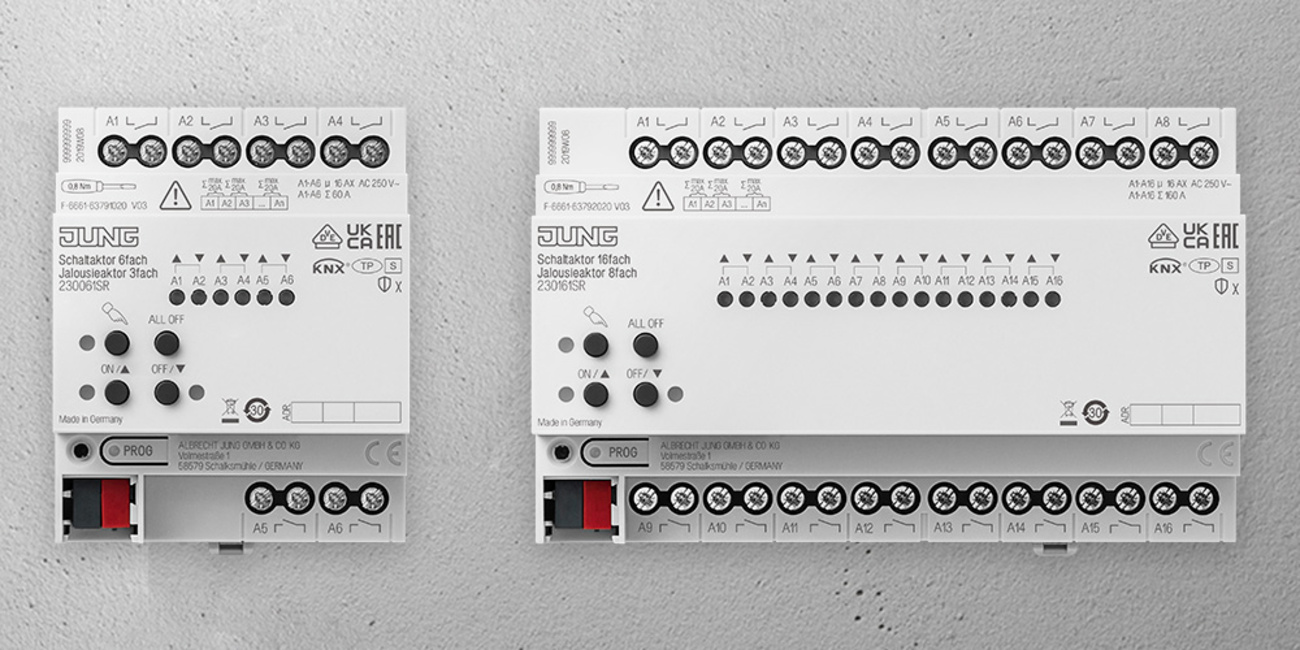 KNX Schalt- und Jalousieaktoren bei Schmitt Elektrotechnik GmbH & Co.KG in Schweinfurt