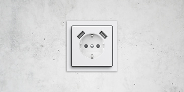 SCHUKO® USB-Steckdose bei Schmitt Elektrotechnik GmbH & Co.KG in Schweinfurt