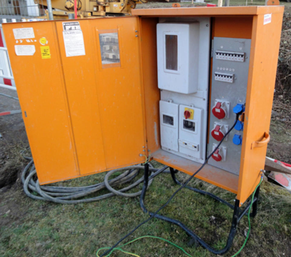 Baustromkasten bei Schmitt Elektrotechnik GmbH & Co.KG in Schweinfurt